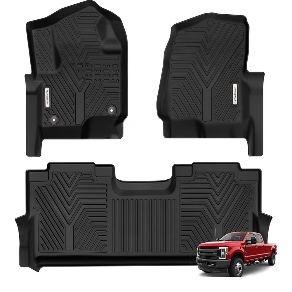 YITAMOTOR Floor Mats Compatible with F250/F350/F450/